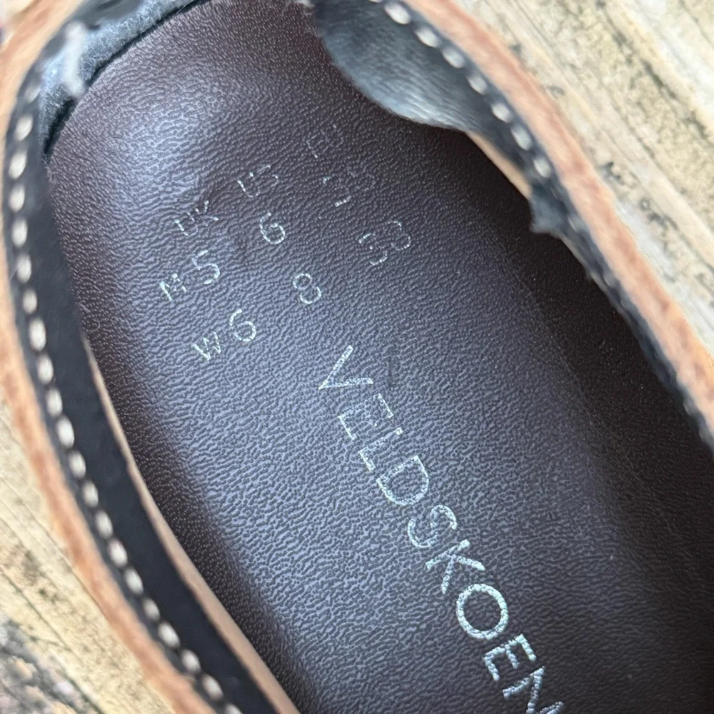 Veldskoen Heritage Lowveld (Green Sole) Unisex Sz M-6 W-8 Brown Suede Boots T4